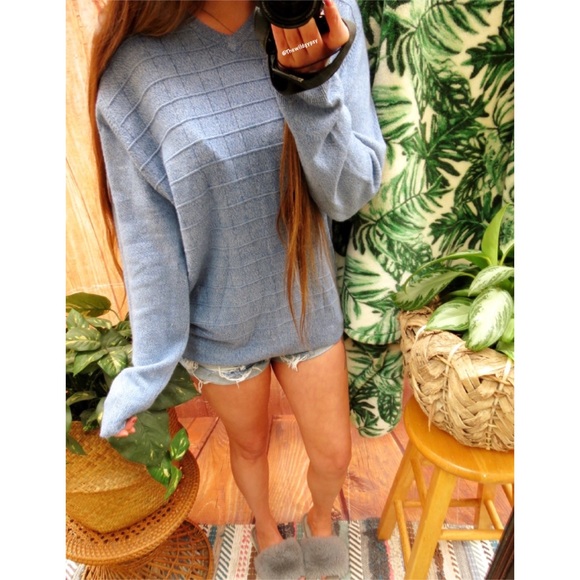 Vintage Sweaters - Vintage cozy soft oversized textured knit sweater 🍁